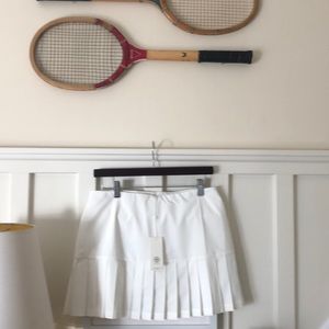 Tory Burch NWT Snow White Tennis skirt